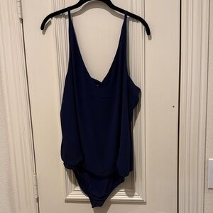 Express Deep Blue Women's Bodysuit